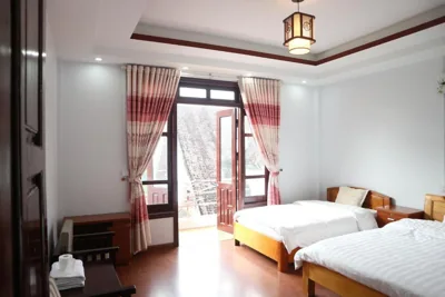 Triple Room with Balcony — May Nui Sa Pa Hostel